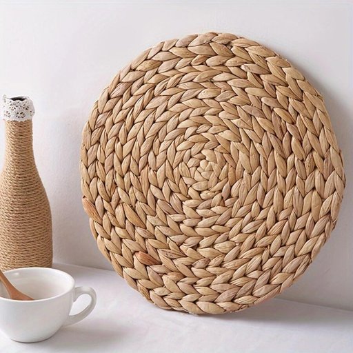 مفرش خوص دائري Round wicker mat..