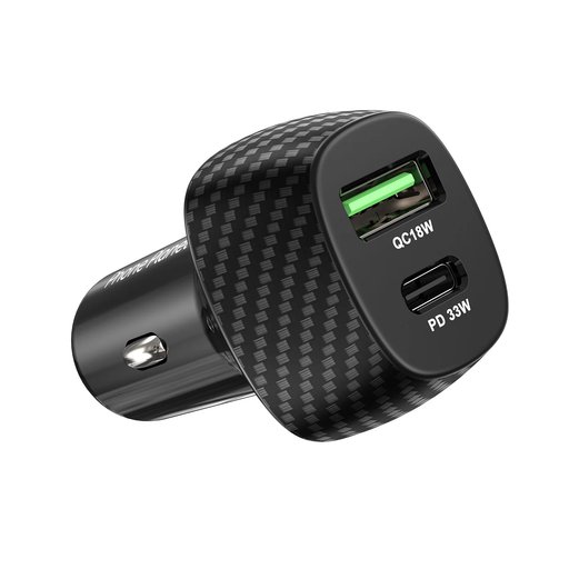 شاحن سيارة بمنفذين بقدرة 51 واط من فون بلانيت PP-CC05 Phone Planet PP-CC05 51W Dual-Port Car Charger