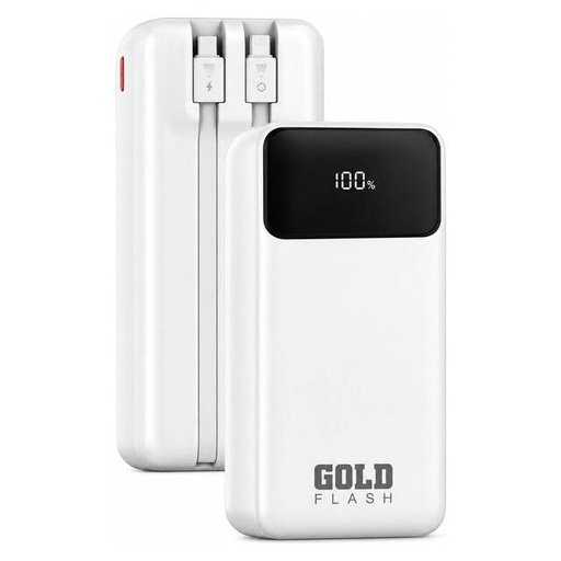 باور بانك جولد فلاش GPF-05 بسعة 30000 مللي أمبير وشحن سريع 22.5 واط Gold Flash GPF-05 30000mAh 22.5W Power Bank