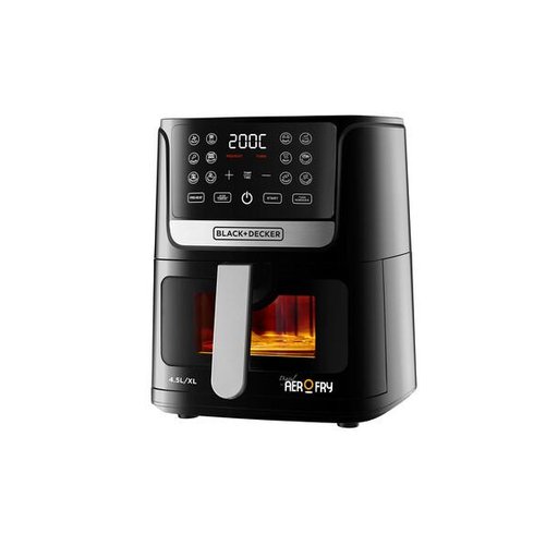 قلاية هوائية من بلاك+ديكر AF4500-B5 رقمية 5.4لتر Black&Decker AF4500-B5 Digital Airfryer - 4.5L