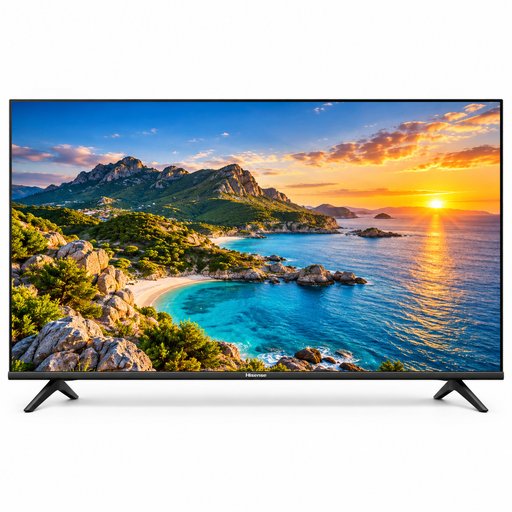 شاشة هايسنس 58 بوصة سمارت LED بدقة 4K UHD – نظام VIDAA – موديل 58A62QS Hisense 58A62QS 58-Inch 4K UHD LED Smart TV – VIDAA