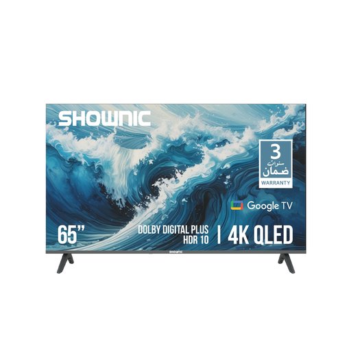 شاشة شونك ”65 4K QLED نظام جوجل SHOWNIC 65” Google TV 4K QLED