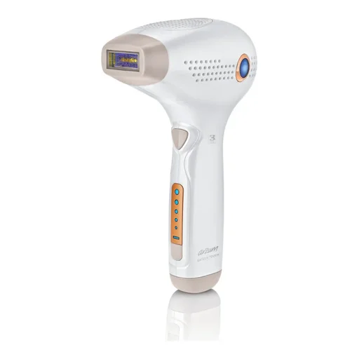 جهاز إزالة الشعر بالضوء النبضي Arzum Sateen Touch IPL – أبيض – AR5020 Arzum Hair Removal System AR5020-White