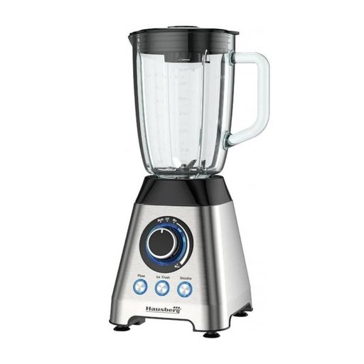 خلاط هاوسبيرج Hausberg بسعة 1.8 L – ستانلس ستيل Hausberg HB-7764IN Blender - 1.8L - Stainless Steel