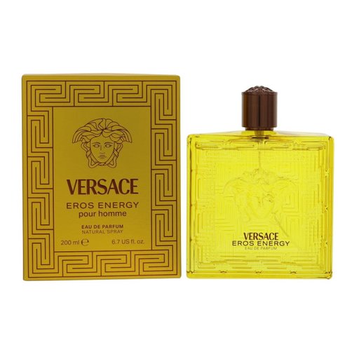 فيرساتشي إيروس إنرجي عطر أو دو بارفان بخاخ للرجال 200 مل Versace Eros Energy Eau de Parfum Men's Spray 6.7 oz
