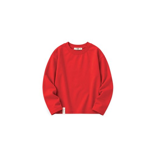 تي شيرت أطفال أساسي موسمي أحمر 2-10 سنوات Kids' Basic Seasonal T-Shirt Red 2-10 Years