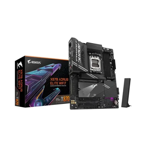 لوحة أم جيجابايت X870 أوروس إليت واي فاي 7 GIGABYTE X870 AORUS ELITE WIFI7 AM5 ATX Motherboard