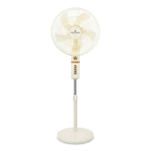 مروحة إمبليوم كهربائي عمودي 18 انج ذهبي , 65 واط موديل EM AEFG29 18-inch gold vertical electric impeller fan, 65W, model EM AEFG29