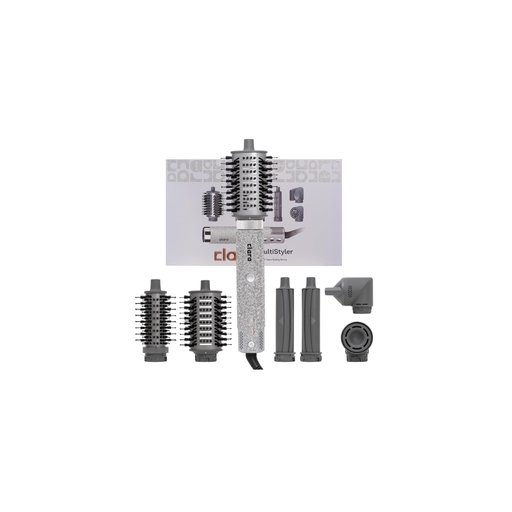 كلارا جهاز تصفيف وتجفيف الشعر باللون الرصاصي CLARA MULTI STYLER 6-IN-1 - SILVER C28