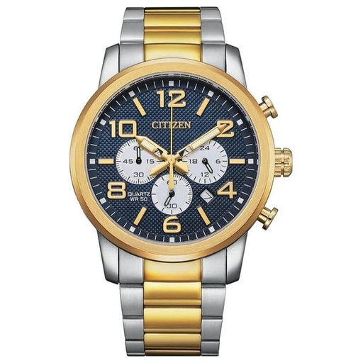 ساعة يدوية سيتيزن  ذهبي + فضي Citizen wristwatch