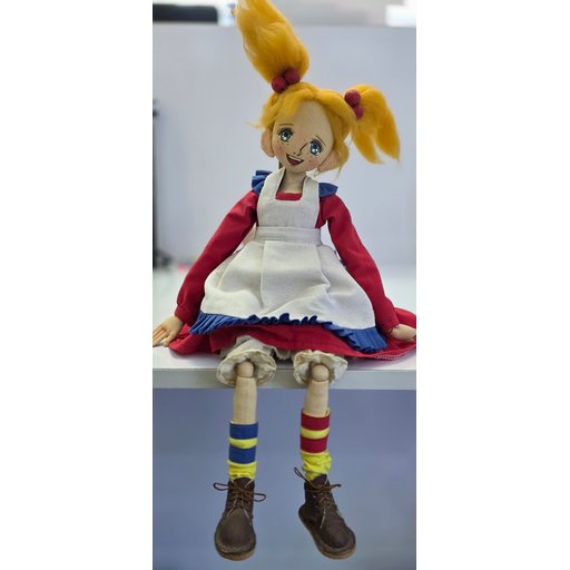 دمية قماشية صناعة يدوية - شخصية جودي أبت (صاحب الظل الطويل) Handmade Fabric Doll - Judy Abbott Edition