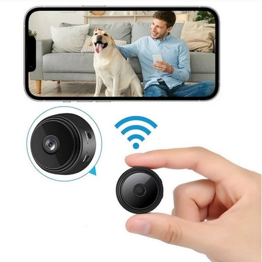 كاميرا مراقبة لاسلكية مصغرة WIFI CAMERA HD Mini Wireless HD Wi-Fi Surveillance Camera