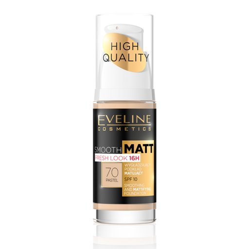 كريم أساس مات بعامل حماية من أشعة الشمس 10، 30 مل Smooth Matt SPF10 Foundation 30 ml