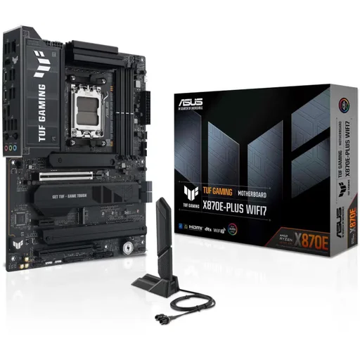 لوحة أم أسوس تاف جيمنج X870-بلس واي فاي 7 ASUS TUF GAMING X870-PLUS WIFI AM5 ATX Motherboard
