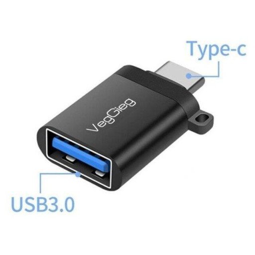 محول VegGieg V-S101 من USB Type-C  إلى USB 3.0  OTG VegGieg V‑S101 USB 3.0 Female to Type‑C Male OTG Adapter