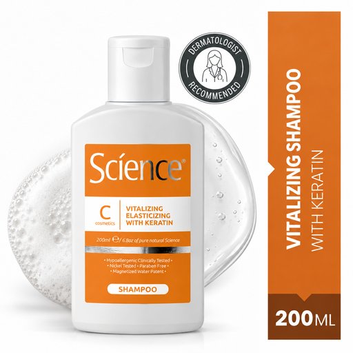 شامبو لتنعيم الشعر بالكيراتين VITALIZING ELASTICIZING W/KERATIN Shampoo