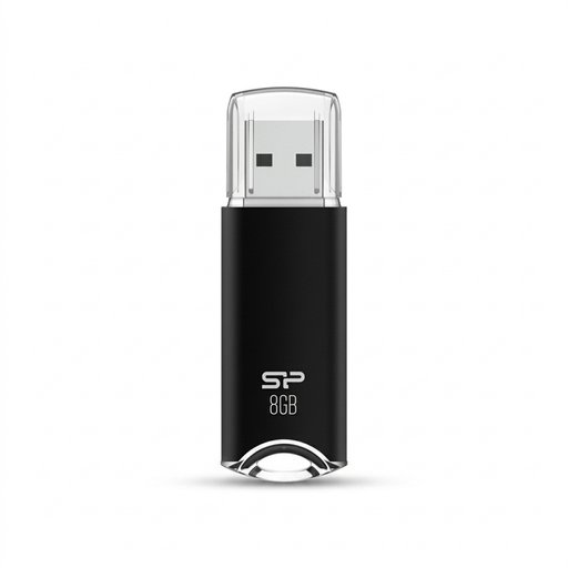 فلاش ميموري Silicon Power H02 بسعة 8 جيجابايت USB 2.0 Silicon Power H02 USB 2.0 Flash Drive 8GB