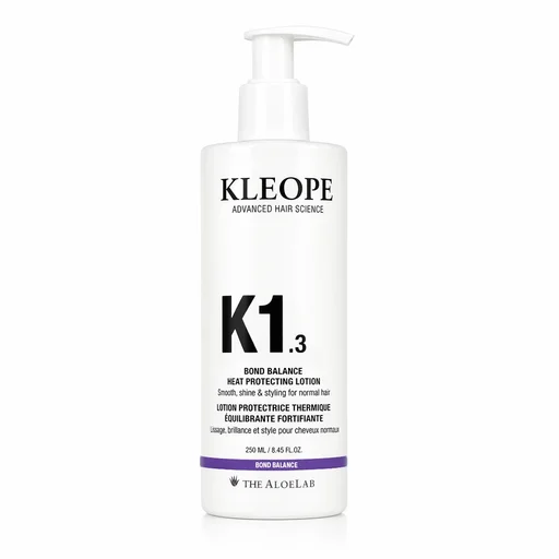 كليوب K1.3 لوشن حماية الشعر من الحرارة والترطيب المتوازن KLEOPE K1.3 Bond Balance Heat Protecting Lotion