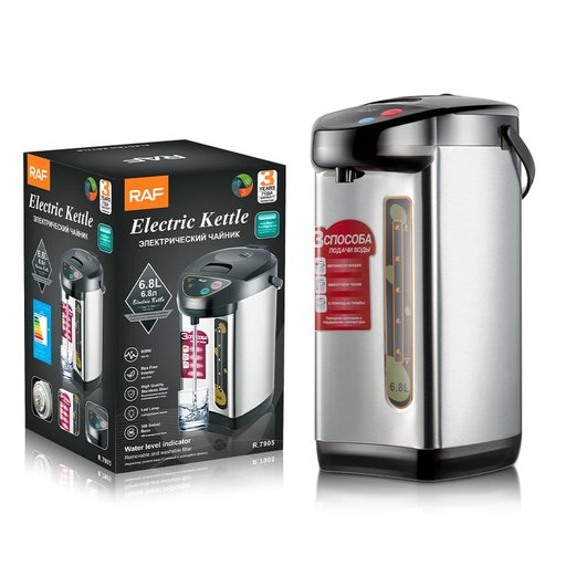 غلاية كهربائية ستيل راف R.7905 RAF R.7905 Stainless Steel Electric Kettle