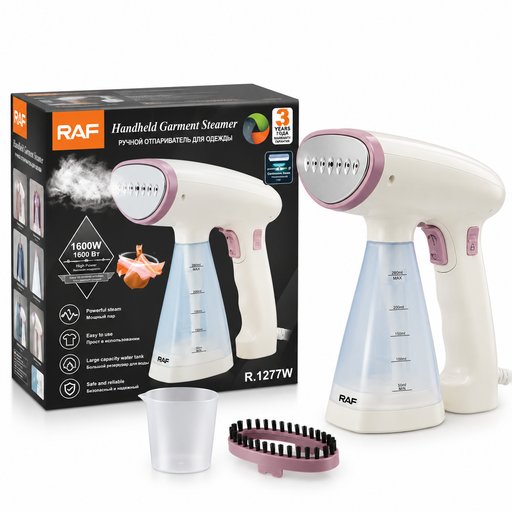 مكواة بخار محمولة للملابس راف 1600 واط – R.1277W RAF Handheld Garment Steamer 1600W – R.1277W