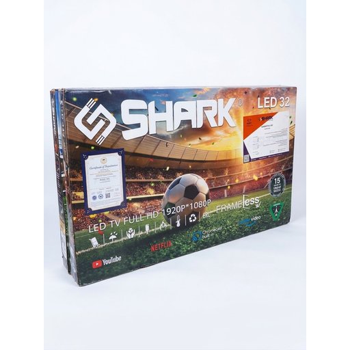 شاشة شارك حجم 32 Tv shark