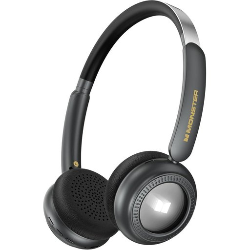 مونستر - هيدفون لاسلكية فوق الاذن N-Tune MINI 01 اسود Monster N-Tune MINI 01 Wireless On-Ear Headphones Black