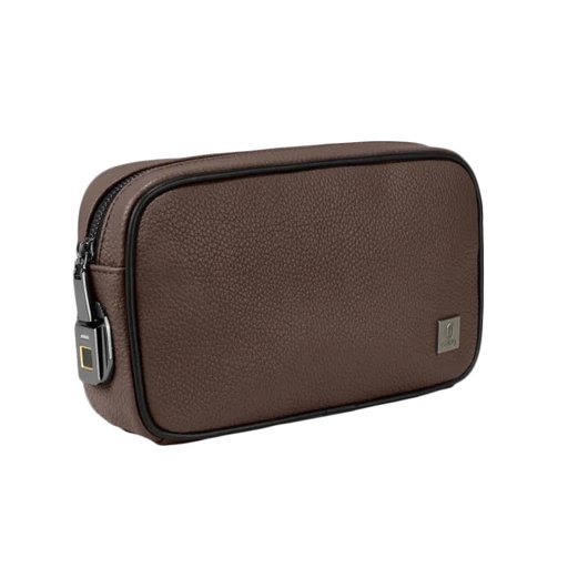 WiWU Master Lite – حقيبة جلدية أصلية بقفل بصمة ذكي WiWU Master Lite – Genuine Leather Case with Smart Fingerprint Lock
