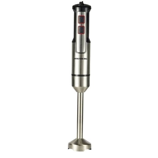 خلاط يدوي غاطس هاوسبيرج Hausberg بقوة 1000W – أسود/ستانلس ستيل Hausberg HB-7668NG Hand Immersion Blender - 1000W - Black/Stainless Steel