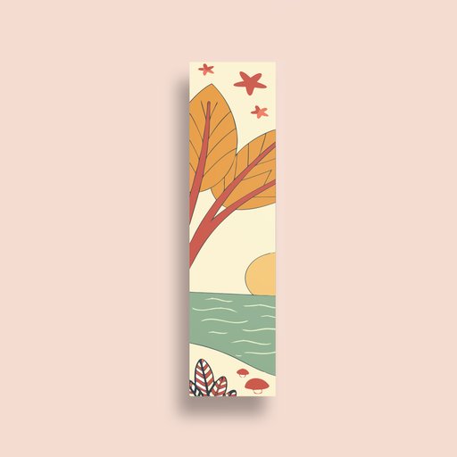 فاصلة كتاب عبر الفصول A Bookmark Through the Seasons