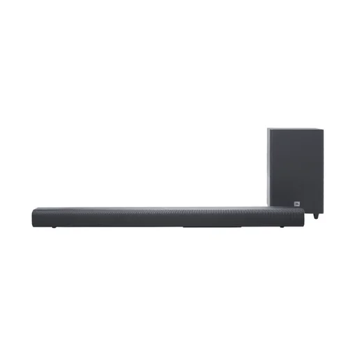 نظام ساوند بار JBL Cinema SB550 بقنوات 3.1 مع مضخم صوت لاسلكي – أسود JBL Cinema SB550 3.1-Channel Soundbar with Wireless Subwoofer – Black