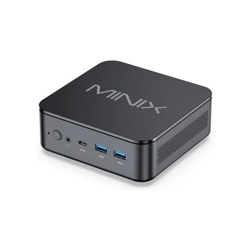 ميني كمبيوتر MINIX NR660LP بمعالج AMD Ryzen 5 6600H، ذاكرة RAM سعة 16GB، تخزين SSD سعة 512GB، لون رمادي MINIX NR660LP Mini PC, AMD Ryzen 5 6600H, 16GB RAM, 512GB SSD, Gray