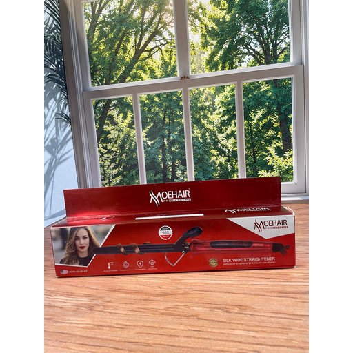 مكواة تمويج الشعر الاحترافية بشاشة رقمية – حرارة 980 – موديل MO-6017 MOEHAIR Pro Extreme Professional Curling Iron MO-6017 – Digital Display, Up to 980°F
