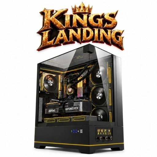 تجميعة ألعاب كينغز لاندينغ | معالج كور i5-14600K، كارت شاشة RTX 5070 12GB، رام 32GB DDR5، تخزين 1TB، تبريد مائي 240 Kings Landing Gaming PC | Intel Core i5-14600K, ZOTAC RTX 5070 12GB, 32GB DDR5, 1TB NVMe, Z790 WiFi, 240mm Liquid Cooler