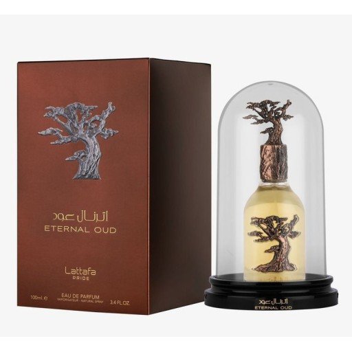 عطر إيتيرنال عود لطافة أو دي بارفيوم للجنسين Lattafa Eternal Oud Eau De Parfum Unisex