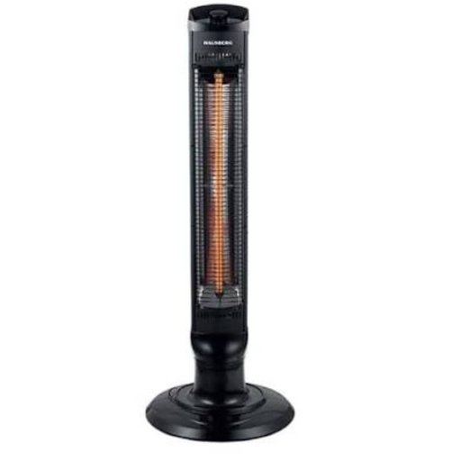 مدفأة برج كربون هاوسبيرغ Hausberg – أسود Hausberg HB-8561NG Tower Carbon Heater - Black