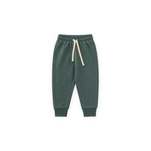 طقم رياضي Basic للأطفال 1-13 سنة - أخضر كاكي Basic Tracksuit for Kids 1-13 Years - Khaki Green