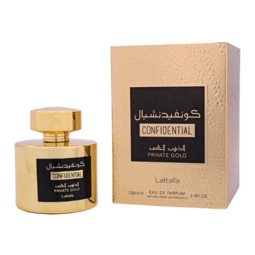 عطر كونفيدينشال بريفت جولد أو دي بارفيوم للجنسين Confidential Private Gold Eau de Parfum Unisex