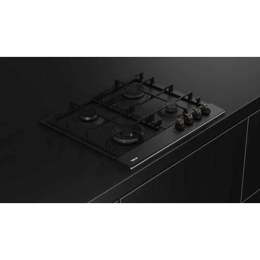 طباخ غازي كلاسيكي كريمي 4موقد60سم GSC 64320 RBC VN OB (E4)