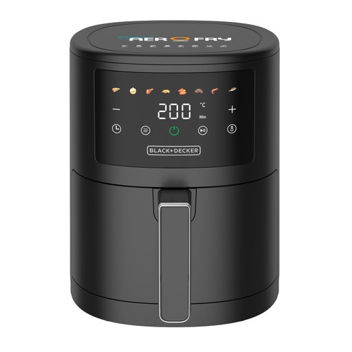 قلاية هوائية من بلاك+ديكر AF3500-B5 حجم 3.5 لتر باللون الاسود Black&Decker AF3500-B5 Air Fryer 3.5L black