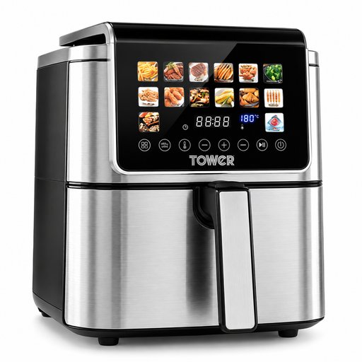 قلاية هوائية تاور ديجيتال بشاشة لمس Tower Digital Air Fryer with Touch Screen