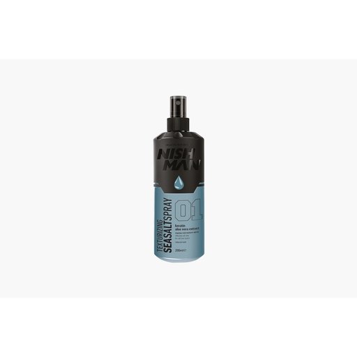 نيشمان بخاخ ملح البحر لتكحيل وملمس الشعر Nish Man Texturizing Sea Salt Spray No. 01