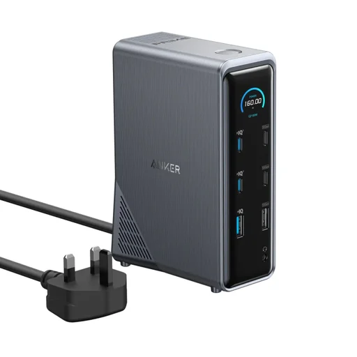 anker Anker Prime Charging Docking Station 14-in-1 160W gray power: 160w