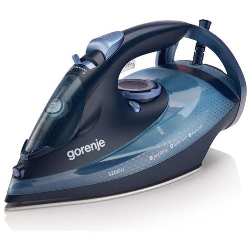 مكواة بخارية جورنجي 3200 واط أزرق Gorenje  steam iron