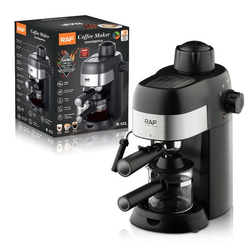 ماكنة قهوة إسبريسو 4 أكواب راف R.133 RAF R.133 4-Cup Espresso Maker 800W
