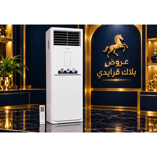سبلت كينوود كنتوري بلاتينيوم 3 طن تك فان KN-F36HR-P Kenwood KN-F36HR-P Country Platinum 3 Ton Floor Standing AC