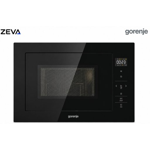 مايكروويف بلت إن جورنج سعة 25 لتر بقدرة 900 واط وشواية 1000 واط Gorenje 25L Built-In Microwave Oven with 900W Power & 1000W Grill