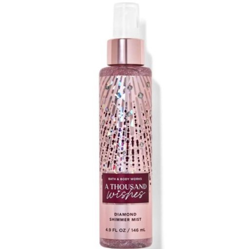 معطر الجسم باث آند بودي وركس  إيه ثاوزند ويشيز دايموند شيمر ميست Bath & Body Works A Thousand Wishes Diamond Shimmer Mist