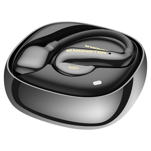 مونستر - سماعة بلوتوث لاسلكية Open Ear AC390 - اسود Monster Open Ear AC390 Wireless Headphones Black