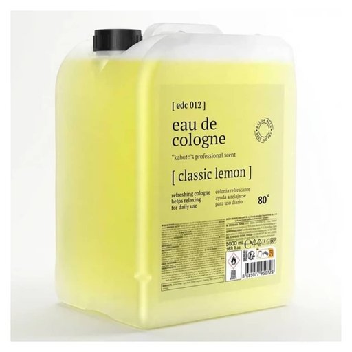 كولونيا كابوتو Kabuto كلاسيك ليمون Classic Lemon – 5000ml Kabuto Eau De Cologne Classic Lemon - 5000ml