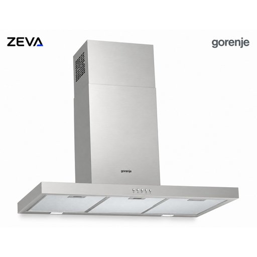 مرشح مطبخ جورنج جداري 90 سم بقوة سحب 560 م³/ساعة وطلاء TouchFree المقاوم للبصمات Gorenje 90cm Wall-Mounted Cooker Hood with 560 m³/h Extraction & TouchFree Coating